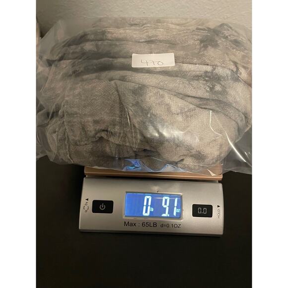 Oh My Gauze! Gray Tie-Dye Tunic - Picture 7 of 7